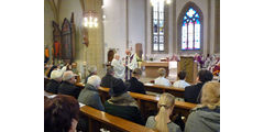 Festgottesdienst zum 50jahrigen Priesterjubiläum von Stadtpfarrer i.R. Geistlichen Rat Ulrich Trzeciok (Foto: Karl-Franz Thiede)